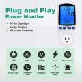 Power Monitor With Big LCD Display