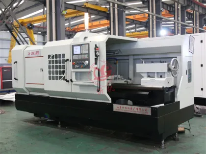  Heavy Duty Torno Control Fanuc CNC Lathe QK1322 CNC Pipe Threading Lathe