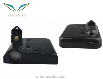 2 Pcs Wireless LED Car Door Welcome Projector Lights Kit