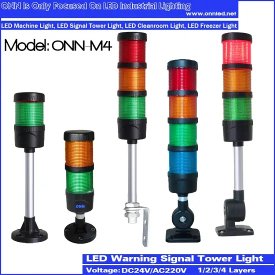 ONN-M4 green led warning strobe light for automative machine CE Approved