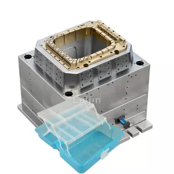 Customize OEM ODM Plastic Injection Mold for Female Cosmetic Jewelry Storage Box