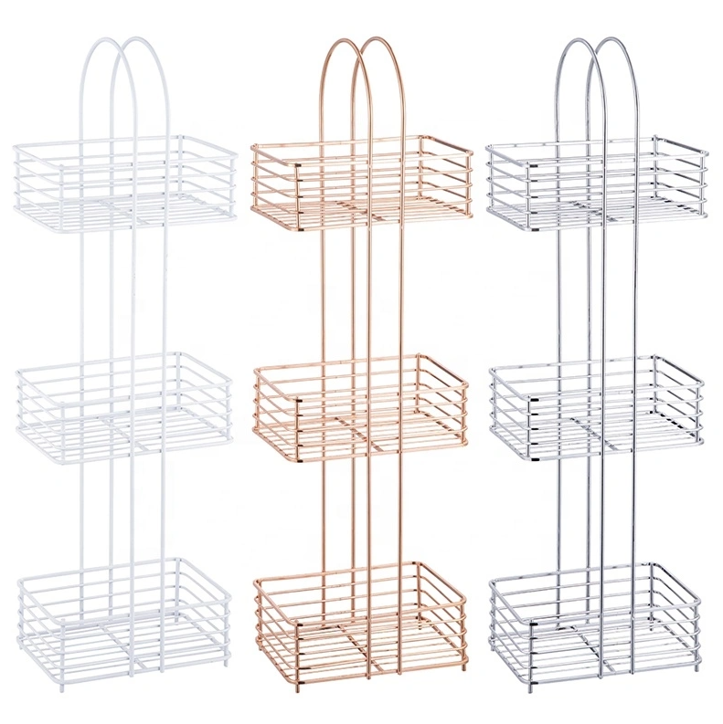 Heavy-duty bathroom metal rack