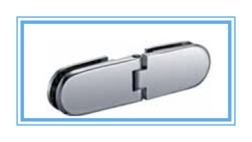 double side Glass fitting; Glass door hinge ,shower door hinge;