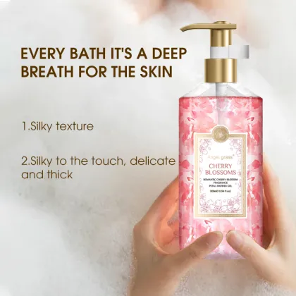 Deep Cleansing Dense Foam Jasmine Petal Shower Gel