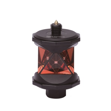 MPR122 360 Degree Reflector Pro Prism with 5/8'' Thread for Total Station Survey Equipment: Precision Tool for Geometric and Construction Measurements