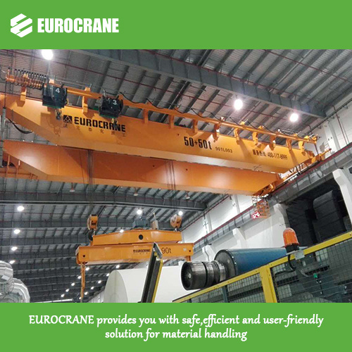 Double Girder Bridge Crane in Papermaking Industry