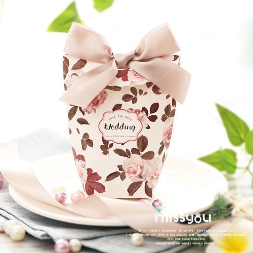 European wedding favor and gift box