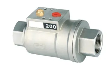 Stainless steel pneumatic shuttle valve with long life and easy installation
