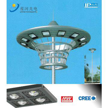 High Pole light--pole lamp with flood light