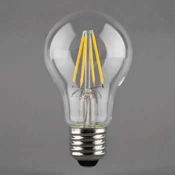High PF Brazil INMETRO Certified Vintage LED Filament Bulb A60 E27 7W