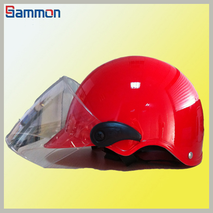 Plain Comfortable Summer Motorcycle Helmet (MS037)