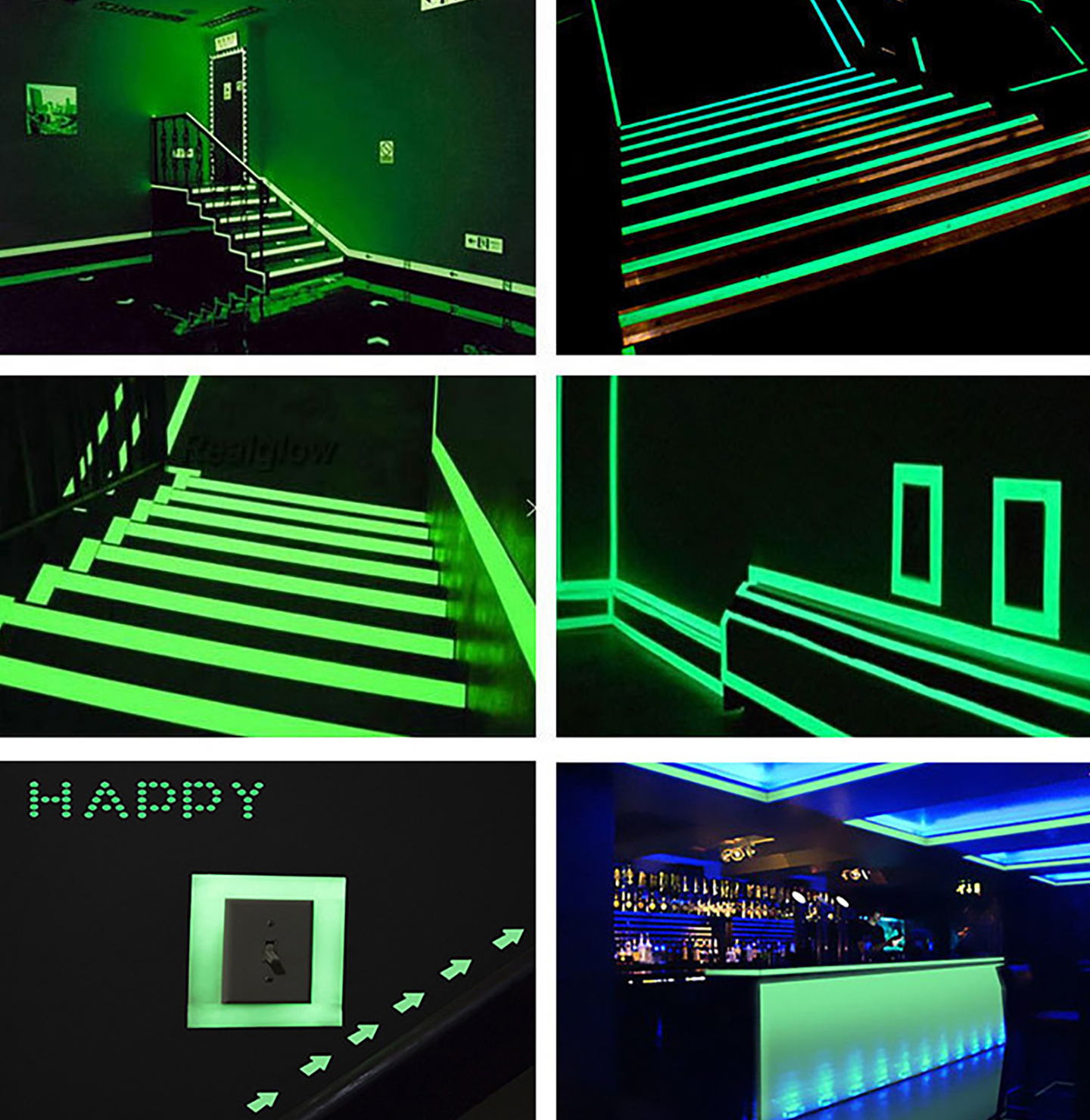 glow-in-the-dark tape