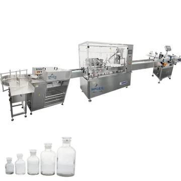 Glass Bottle 250ml Liquid Filling and Capping Line