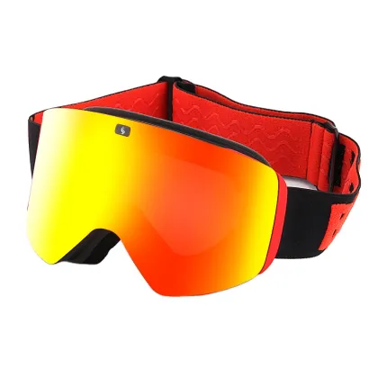 Custom Logo Frameless Goggles: OEM Snow Vacuum Revo LENS Ski & Snowboard Goggles