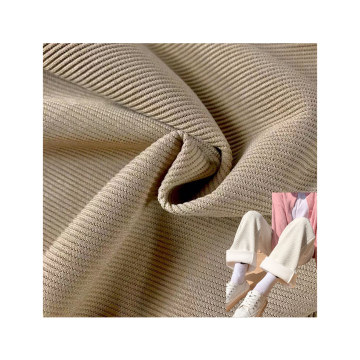 Striped Badebode Stoff: Oeko-Tex zertifiziertes Polyester Spandex 2x2 Rib-Trikot-Pullover