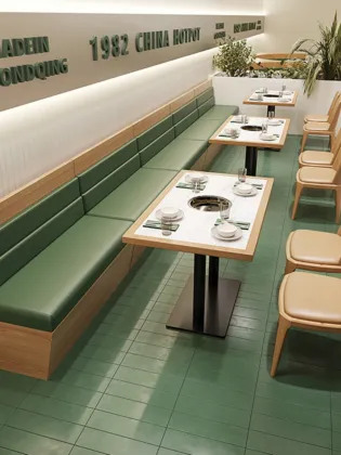 Chinese fine dining room sofa