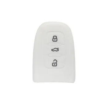 Audi 3 buttons car silicon key case