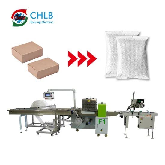 Automatic Pillow Servo Packing Machine for Bubble Film and Box Packaging