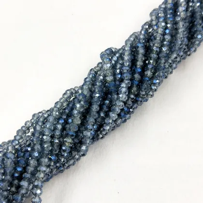 2mm Round Glass crystals beads 970pcs Czech Wheel Rondelle scattered beads 48Cut Faceted Lampwork crystals Beads Wholesale