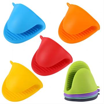Heat Resistant Silicone Oven Mitts for Kitchen Cooking & Baking