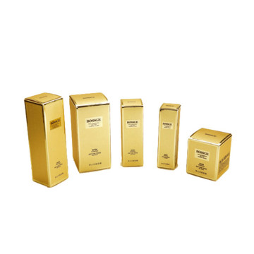 Customized Low MOQ Ivory Paper Face Cream Packaging Boxes with Logo