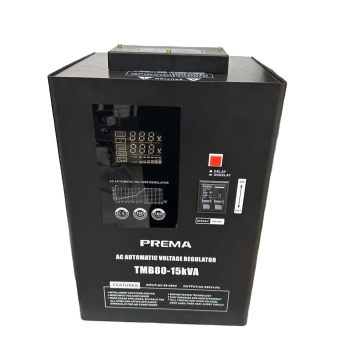 壁に取り付けられた15KVA電圧レギュレータ/スタビライザー80-280Vから220V