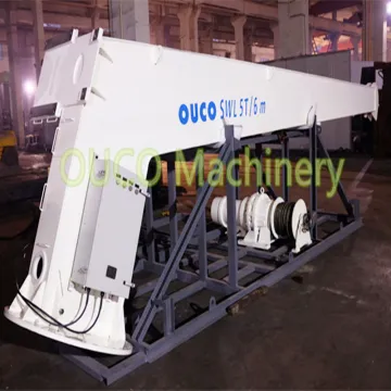 5T6M Small Crane with Stiff Boom