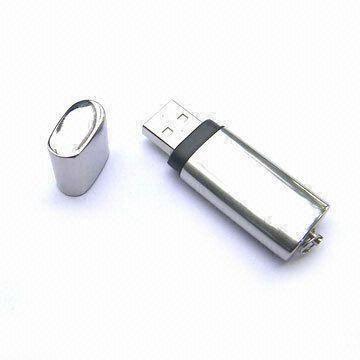 Metal USB Flash Drive, Supports Plug-and-play Function, Available in Various Colors