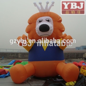 inflatable king lion cartoon