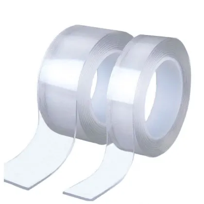 Double Sided Transparent Removable Viscous Nano Adhesive Tape