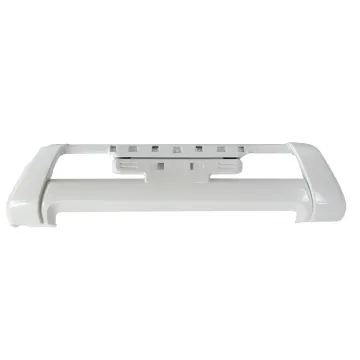 TDCMY Easy Installation PP ABS White Front Bumper Guard for Toyota Prado FJ150 2012-2017