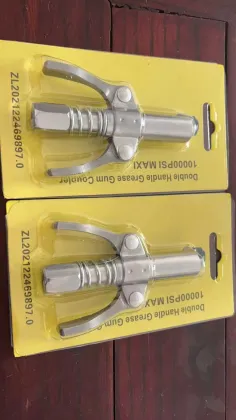 High Pressure Grease Gun Coupler Nozzle for Lubricants and Repairs