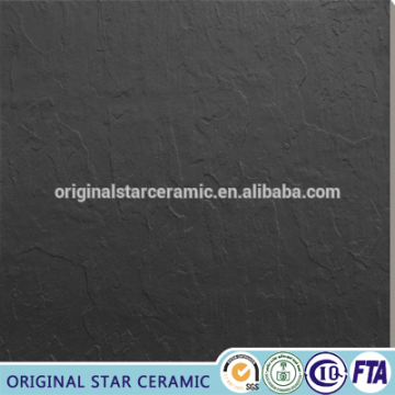 BLACK SLATE PORCELAIN TILES MATT 600*600MM OS6415