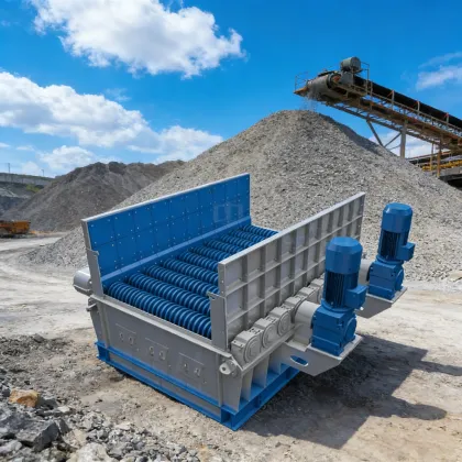 Custom Roller Screen for Cement Limestone Feed Durable Multi Shaft Screening Equipment for Middle East Quarries