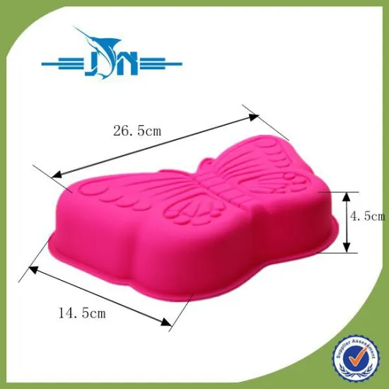 FDA SGS LFGB standard wolf shaped silicone cake mold