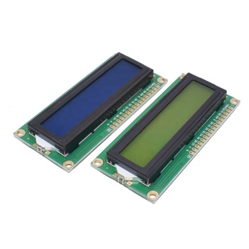 JYCTEC 1602 LCD -module - Blue/Green Screen 16x2 Character LCD -display met I2C -interface