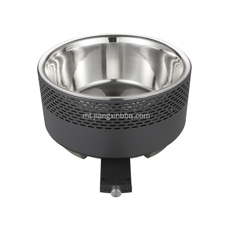 Round Smokeless Garden Outdoor Charcoal BBQ Grill