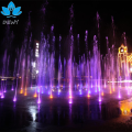 Лазер және жарық сәулелері бар мультимедиялық су шоуы