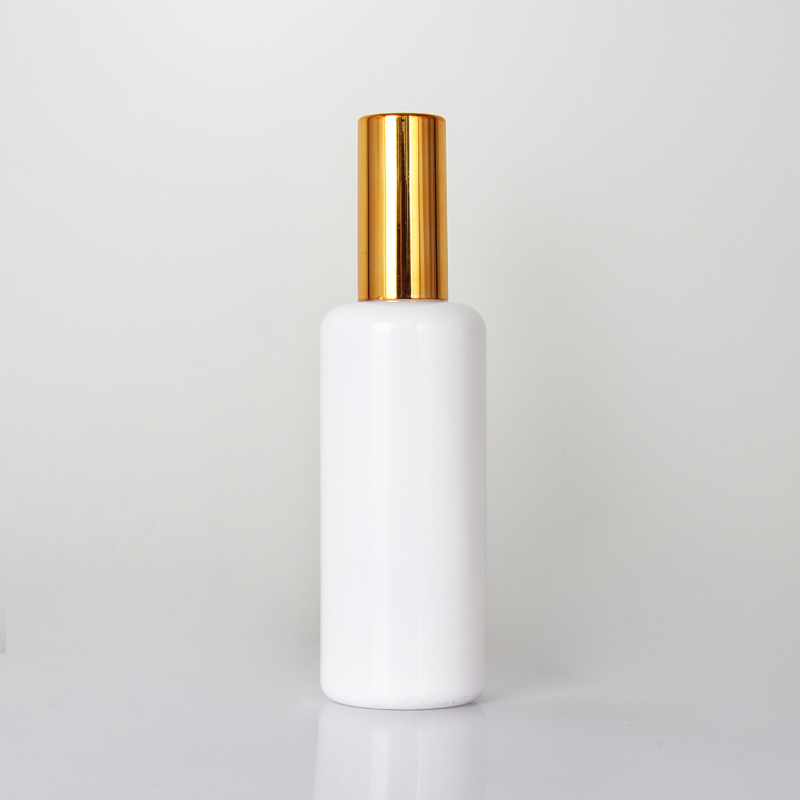 Opal White Luxury Push Down Facial Toner Mist Bottle