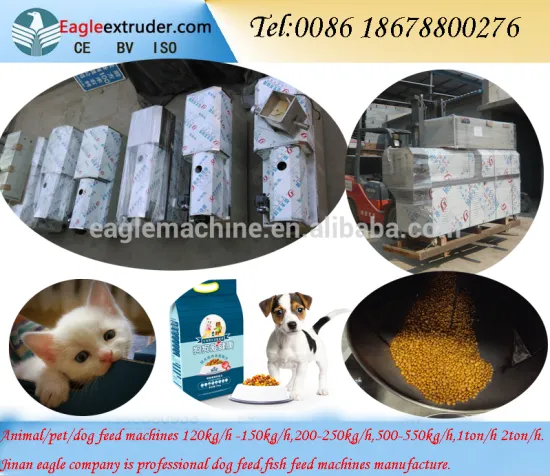 DP65 Dry dog feed making equipment/animal food production line mcahine