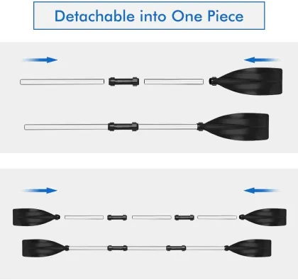 Detachable Boat Oars - Marine Accessories for Rowing