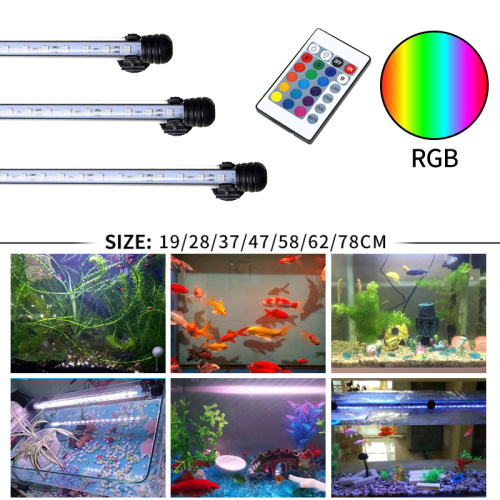 Vistank Multi-kleuren aquariumlichten met afgelegen