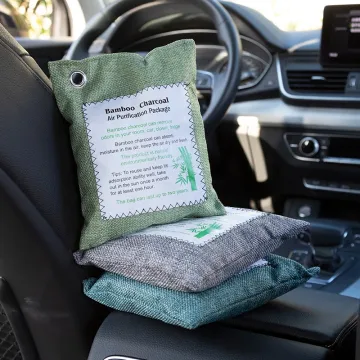 Best-Selling 200G Bamboo Charcoal Air Freshener Deodorizing Bag for Purifying Aromatherapy