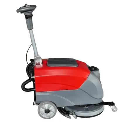 Industrial Red Floor Scrubber Cleaning Machine