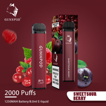 Υψηλής ποιότητας Dispossble Gunnpod Vape