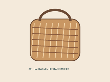 Woven Tea Storage Basket