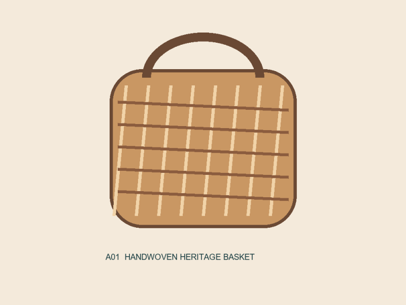 Woven Tea Storage Basket