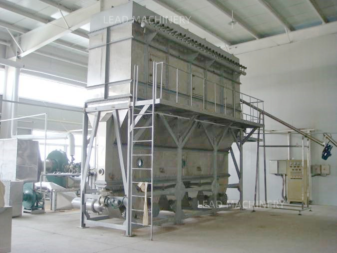 Continuous fluidized bed dryer Horizontal fluid bed dryer