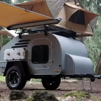 Led Travel Trailers camp car caravan auto caravan