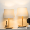 Lampes de table cool en bois LEDER